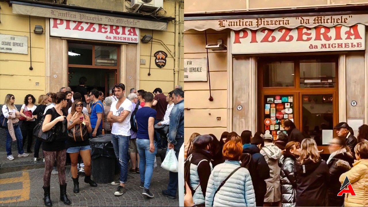 Napoli'nin Tatlı Sürprizi L'antica Pizzeria Da Michele