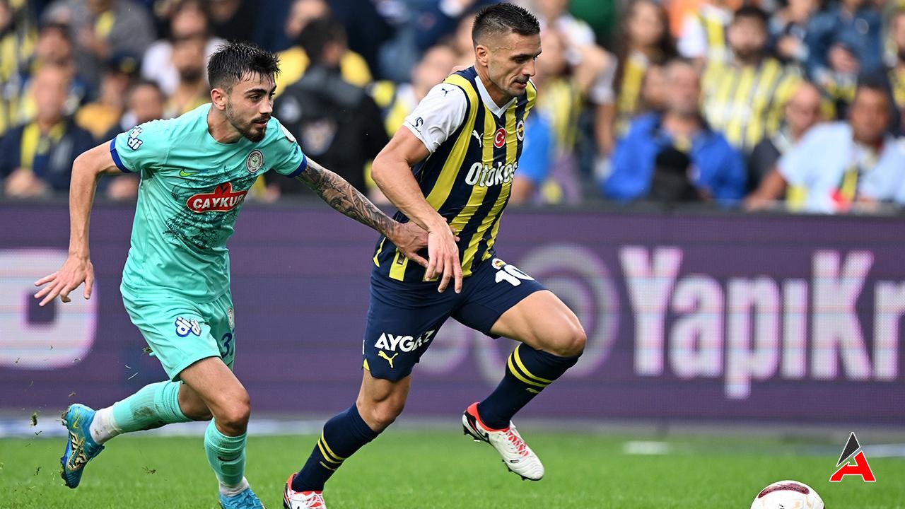 Rizespor Fenerbahçe Maçı