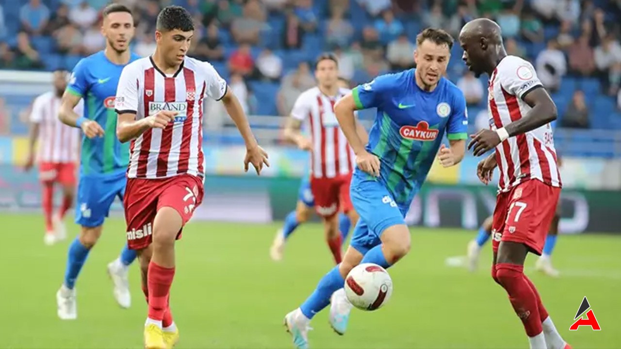 Sivasspor Rizespor Maçı