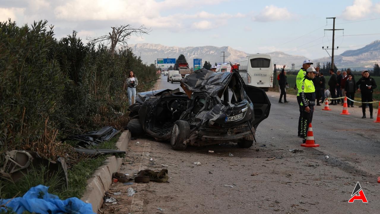 Adana Son Dakika Trafik Kazası 2