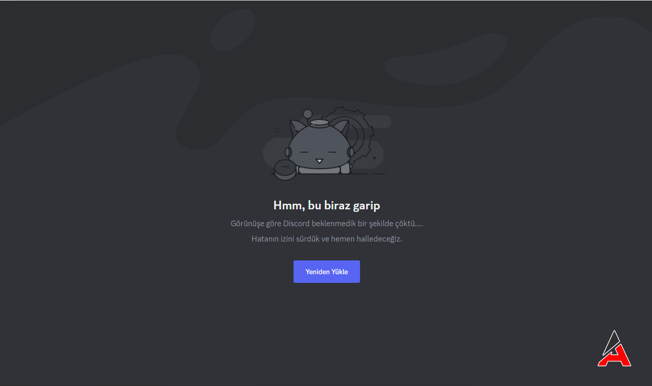 Discord Gri Ekran Sorunu!