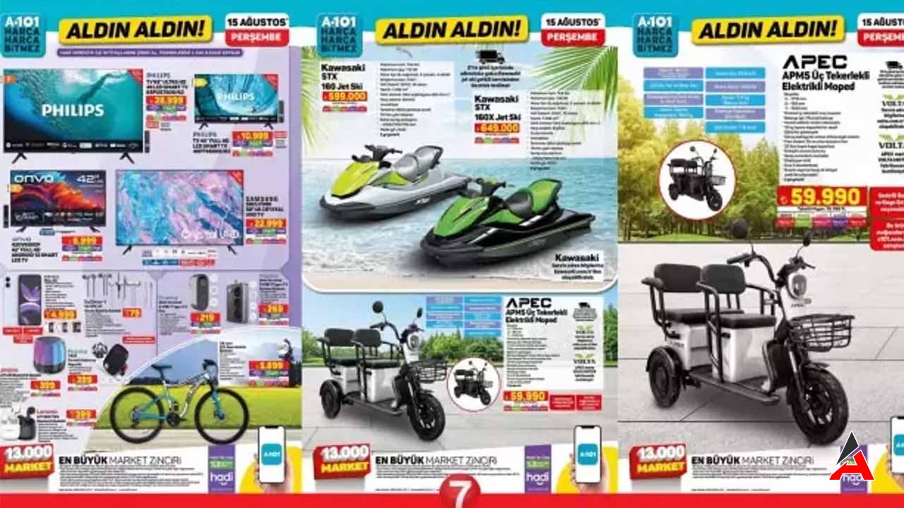 A101 15 Ağustos Kataloğunda Jetski Stx160 Geliyor