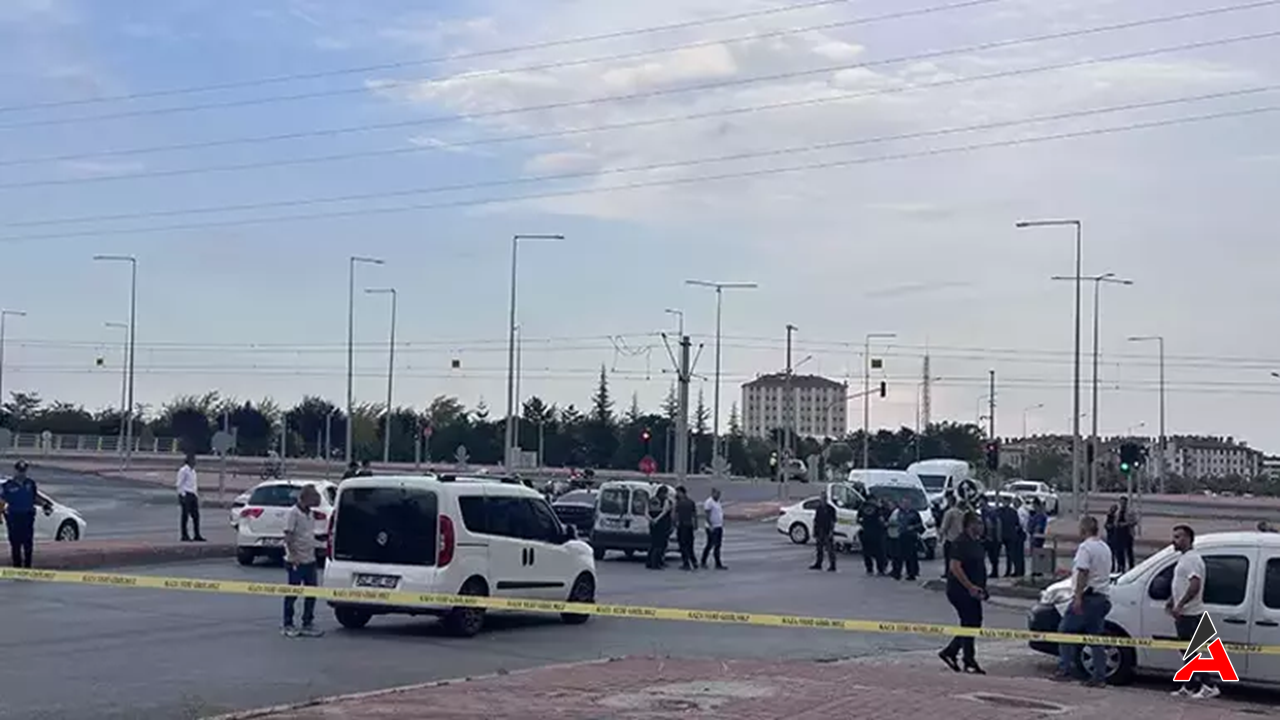 Konya Selçuklu'da Polislere Ateş Açıldı 2 Polis Yaralandı1